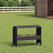 Jgheab pentru hrănirea animalelor Negru 79 x 35 x 62 cm - WALTI WALTI