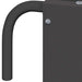 Feeder pentru Fân Negru 71 x 33 x 70 cm Oțel Laminat la Rece - WALTI WALTI