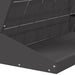 Feeder pentru Fân Negru 71 x 33 x 70 cm Oțel Laminat la Rece - WALTI WALTI