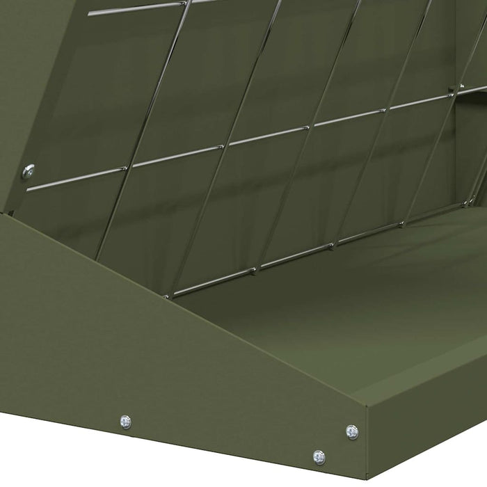 Feeder pentru Fân Verde măsliniu 71 x 33 x 70 cm - WALTI WALTI