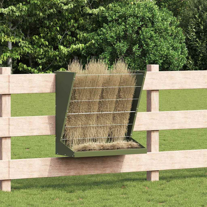 Feeder pentru Fân Verde măsliniu 71 x 33 x 70 cm - WALTI WALTI