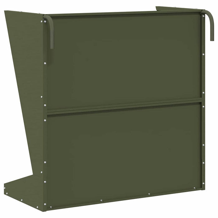 Feeder pentru Fân Verde măsliniu 71 x 33 x 70 cm - WALTI WALTI