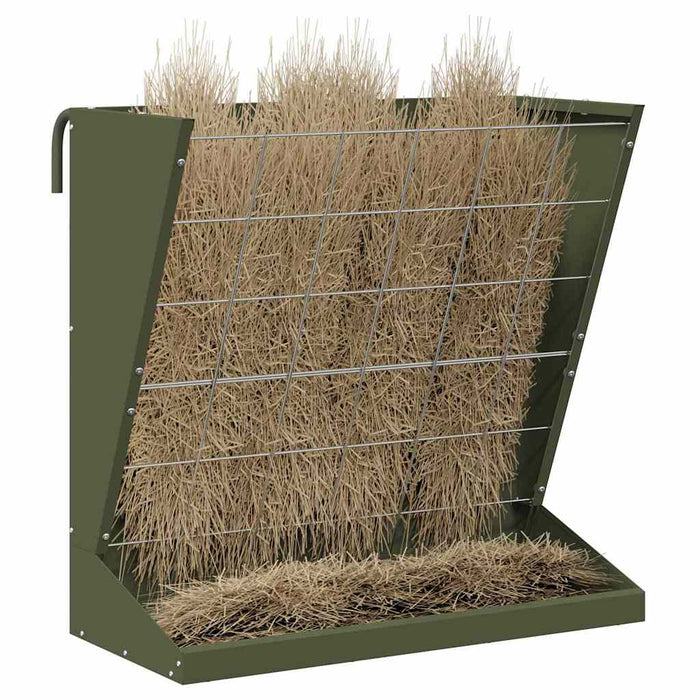 Feeder pentru Fân Verde măsliniu 71 x 33 x 70 cm - WALTI WALTI