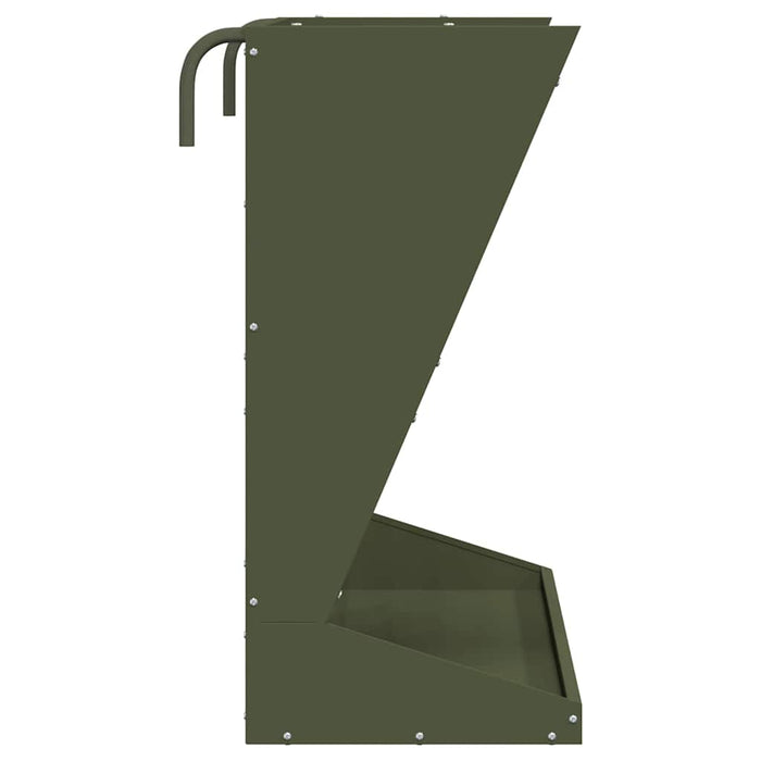 Feeder pentru Fân Verde măsliniu 71 x 33 x 70 cm - WALTI WALTI