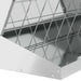 Feeder pentru Fân Argintiu 71 x 33 x 70 cm Oțel Galvanizat - WALTI WALTI