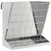 Feeder pentru Fân Argintiu 71 x 33 x 70 cm Oțel Galvanizat - WALTI WALTI