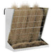 Feeder pentru Fân Argintiu 71 x 33 x 70 cm Oțel Galvanizat - WALTI WALTI