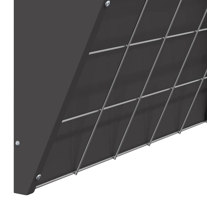 Feeder pentru Fân Suspendat Negru 61 x 33 x 66 cm - WALTI WALTI