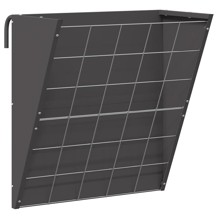 Feeder pentru Fân Suspendat Negru 61 x 33 x 66 cm - WALTI WALTI