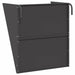 Feeder pentru Fân Suspendat Negru 61 x 33 x 66 cm - WALTI WALTI