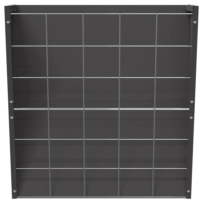 Feeder pentru Fân Suspendat Negru 61 x 33 x 66 cm - WALTI WALTI