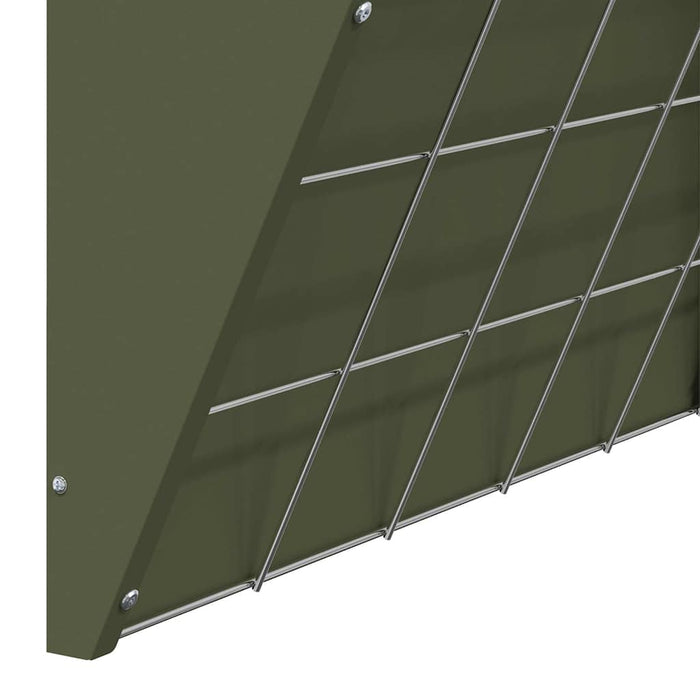 Feeder pentru Fân Suspendat Verde măsliniu 61 x 33 x 66 cm - WALTI WALTI