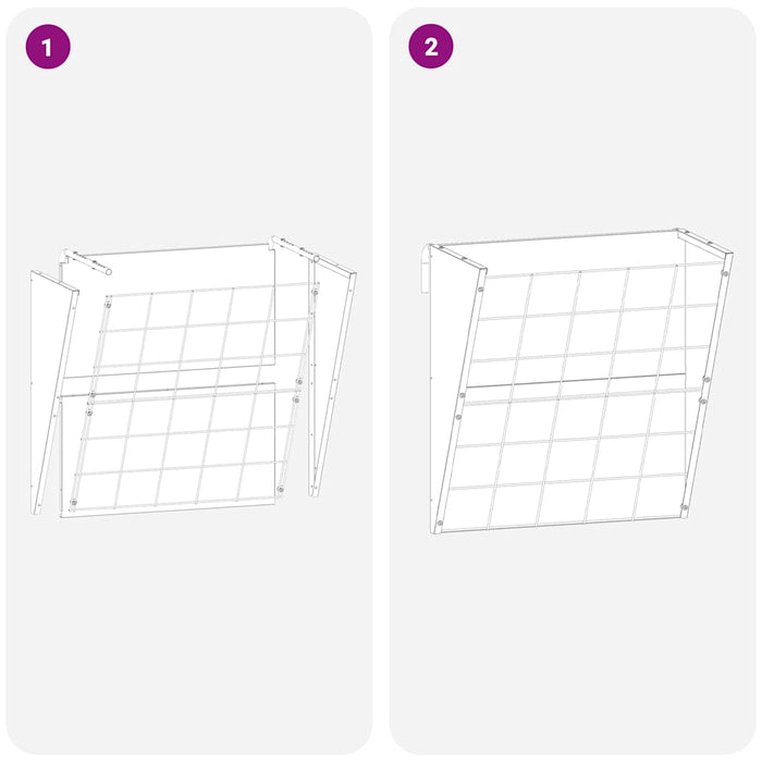 Feeder pentru Fân Suspendat Verde măsliniu 61 x 33 x 66 cm - WALTI WALTI
