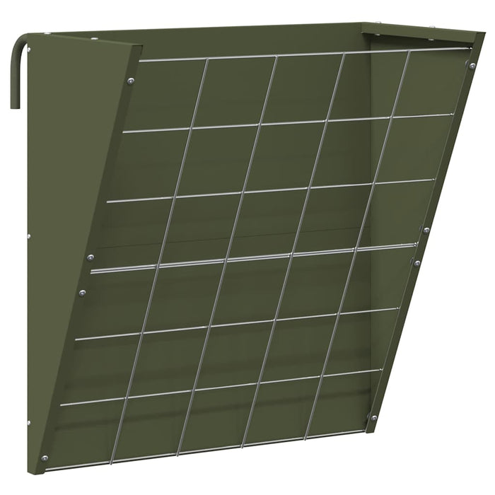 Feeder pentru Fân Suspendat Verde măsliniu 61 x 33 x 66 cm - WALTI WALTI