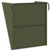 Feeder pentru Fân Suspendat Verde măsliniu 61 x 33 x 66 cm - WALTI WALTI