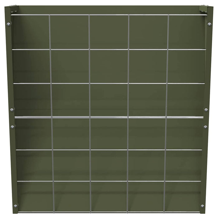 Feeder pentru Fân Suspendat Verde măsliniu 61 x 33 x 66 cm - WALTI WALTI