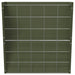Feeder pentru Fân Suspendat Verde măsliniu 61 x 33 x 66 cm - WALTI WALTI