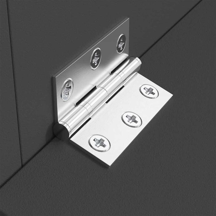 Feeder pentru porci Negru 55 x 38 x 76 cm Oțel Laminat la Rece - WALTI WALTI