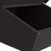 Feeder pentru porci Negru 55 x 38 x 76 cm Oțel Laminat la Rece - WALTI WALTI