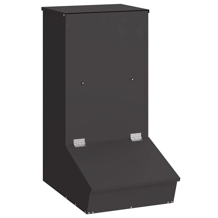 Feeder pentru porci Negru 55 x 38 x 76 cm Oțel Laminat la Rece - WALTI WALTI