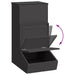 Feeder pentru porci Negru 55 x 38 x 76 cm Oțel Laminat la Rece - WALTI WALTI