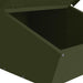 Feeder pentru porci Verde măsliniu 55 x 38 x 76 cm - WALTI WALTI