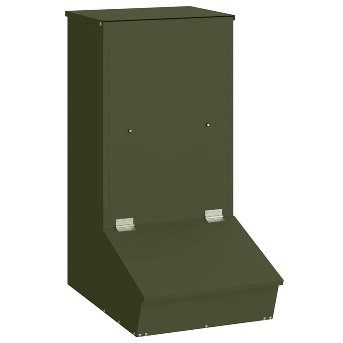 Feeder pentru porci Verde măsliniu 55 x 38 x 76 cm - WALTI WALTI