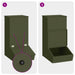 Feeder pentru porci Verde măsliniu 55 x 38 x 76 cm - WALTI WALTI