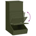 Feeder pentru porci Verde măsliniu 55 x 38 x 76 cm - WALTI WALTI