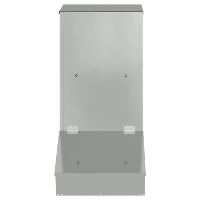 Feeder pentru porci Argintiu 55 x 38 x 76 cm Oțel Galvanizat - WALTI WALTI
