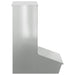 Feeder pentru porci Argintiu 55 x 38 x 76 cm Oțel Galvanizat - WALTI WALTI