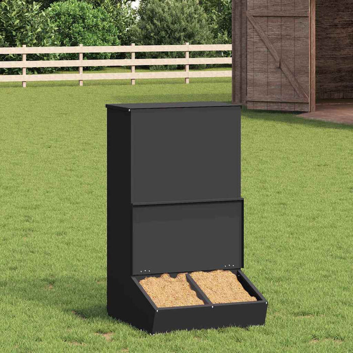 Feeder pentru porci Negru 55 x 51 x 91,5 cm - WALTI WALTI