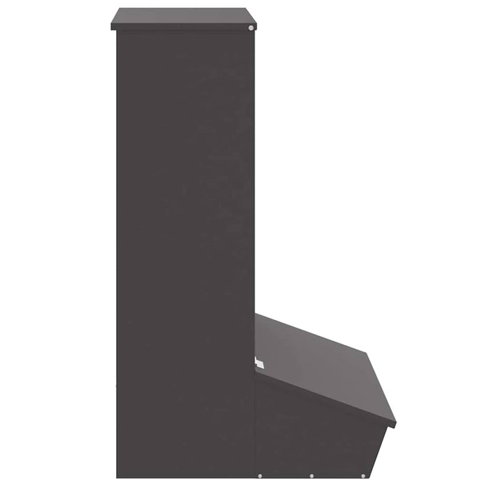 Feeder pentru porci Negru 55 x 51 x 91,5 cm - WALTI WALTI