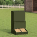 Feeder pentru porci Verde măsliniu 55 x 51 x 91,5 cm - WALTI WALTI