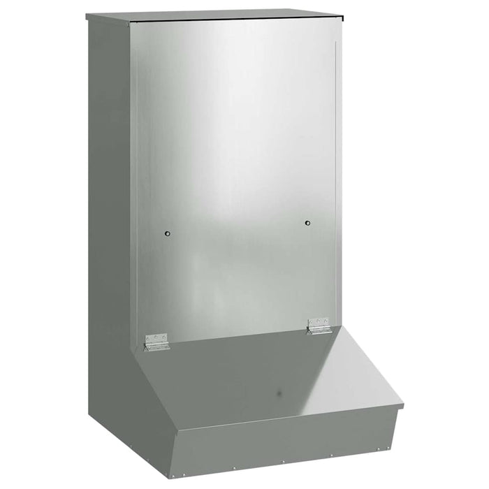 Feeder pentru porci Argintiu 55 x 51 x 91,5 cm Oțel Galvanizat - WALTI WALTI