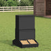 Feeder pentru porci Negru 82 x 51 x 91,5 cm - WALTI WALTI