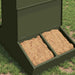 Feeder pentru porci Verde măsliniu 82 x 51 x 91,5 cm - WALTI WALTI