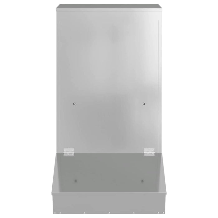 Feeder pentru porci Argintiu 82 x 51 x 91,5 cm Oțel Galvanizat - WALTI WALTI