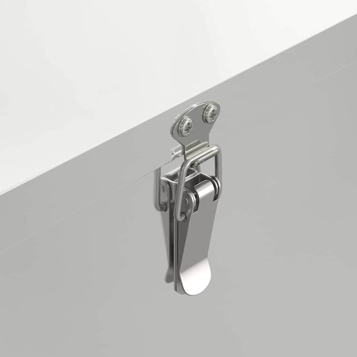Feeder pentru pui Argintiu 60,5 x 29 x 51 cm Oțel Galvanizat - WALTI WALTI