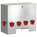 Feeder pentru pui Argintiu 60,5 x 29 x 51 cm Oțel Galvanizat - WALTI WALTI