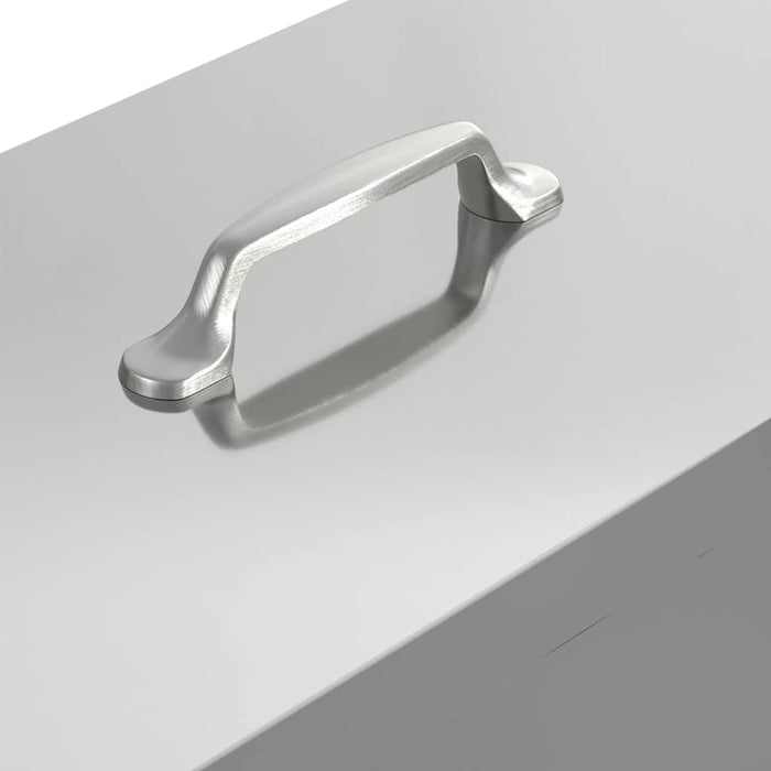 Feeder pentru pui Argintiu 41,5 x 20,5 x 33 cm Oțel Galvanizat WALTI
