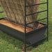 Feeder pentru Animale Negru 100 x 60 x 90 cm - WALTI WALTI