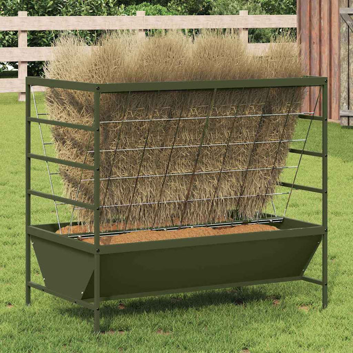 Feeder pentru Animale Verde măsliniu 100 x 60 x 90 cm - WALTI WALTI