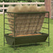 Feeder pentru Animale Verde măsliniu 100 x 60 x 90 cm - WALTI WALTI