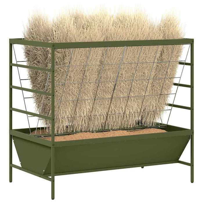 Feeder pentru Animale Verde măsliniu 100 x 60 x 90 cm - WALTI WALTI