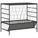 Feeder pentru Animale Argintiu 100 x 60 x 90 cm Oțel Galvanizat - WALTI WALTI