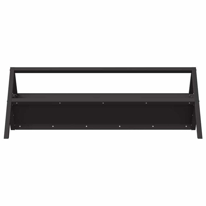 Jgheab pentru hrănirea animalelor Negru 111 x 76 x 38 cm - WALTI WALTI