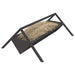 Jgheab pentru hrănirea animalelor Negru 111 x 76 x 38 cm - WALTI WALTI