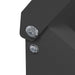 Feeder pentru pui Negru 21 x 16 x 33 cm Oțel Laminat la Rece - WALTI WALTI