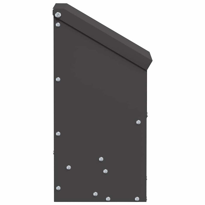 Feeder pentru pui Negru 21 x 16 x 33 cm Oțel Laminat la Rece - WALTI WALTI